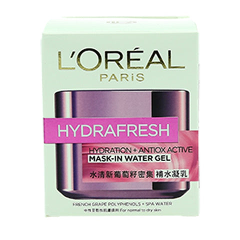 L'Oreal Paris Hydrafresh Mask-In Water Gel 50ml