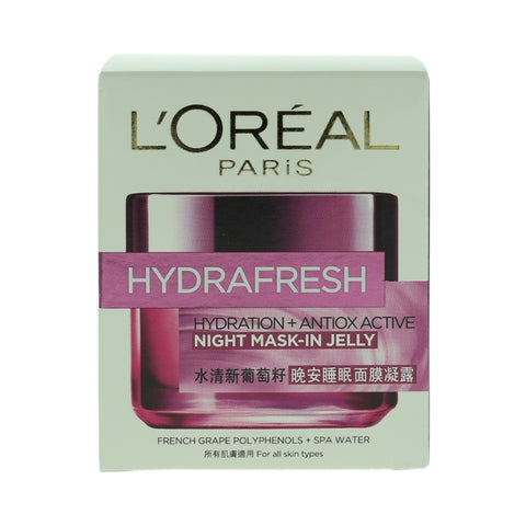 L'Oreal Paris Hydrafresh Night Mask-In Jelly 50ml