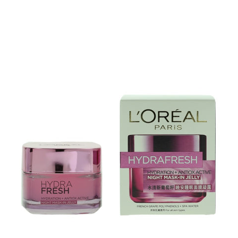 L'Oreal Paris Hydrafresh Night Mask-In Jelly 50ml