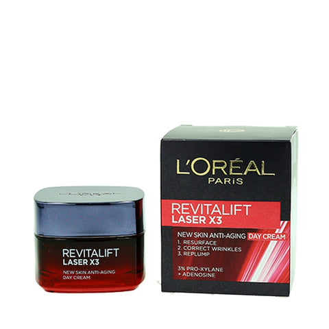 L'Oreal Paris Revitalift Laser X3 New Skin Anti-Aging Day Cream 50ml