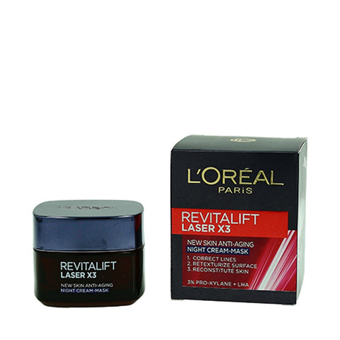 L'Oreal Paris Revitalift Laser New Skin Anti-Aging Night Cream-Mask 50ml