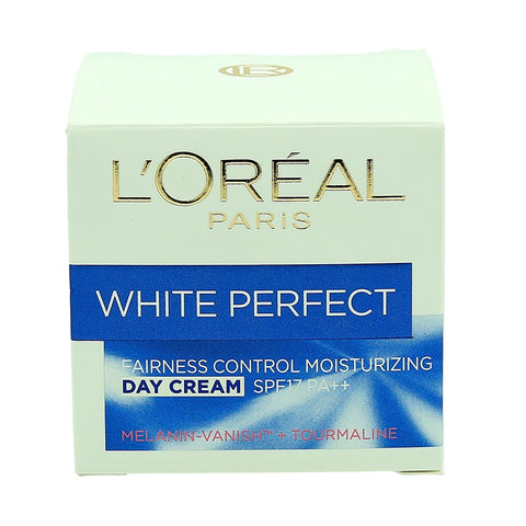 L'Oreal Paris White Perfect Fairness Control Moisturizing Day Cream SPF17 50ml