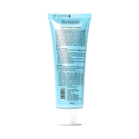 Bio-essence Hydra Tri-Action Aqua Foamy Cleanser 100g