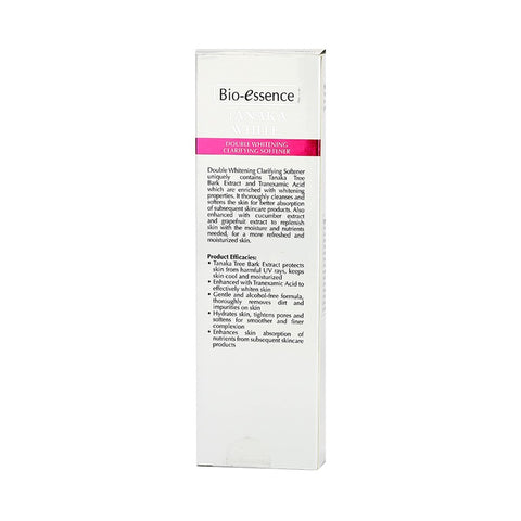 Bio-essence Tanaka White Double Whitening Clarifying Softener 100ml