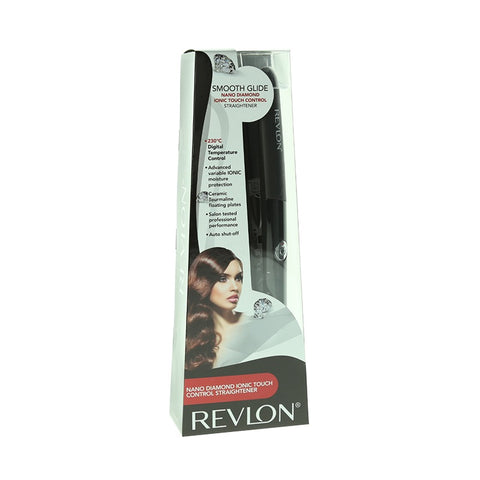 Revlon Nano Diamond Ionic Touch Control Straightener 1pcs