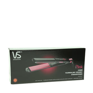 Vidal Sassoon iPink 25MM Tourmaline Ceramic Straightener 1pcs