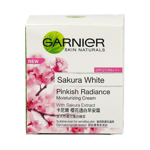 Garnier Sakura White Pinkish Radiance Moisturizing Cream 50ml