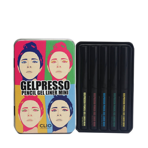 CLIO Gelpresso Pencil Gel Liner Mini Set HD Color 0.56g