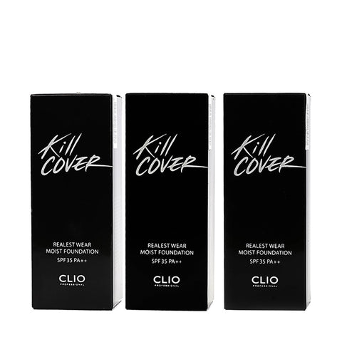 CLIO Kill Cover Realest Wear Moist  Foundation SPF35