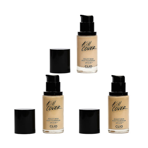 CLIO Kill Cover Realest Wear Moist  Foundation SPF35