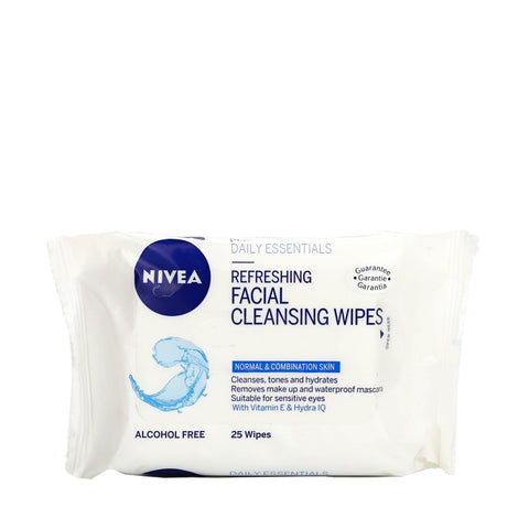 Nivea Refreshing Facial Cleansing Wipes 25sheet