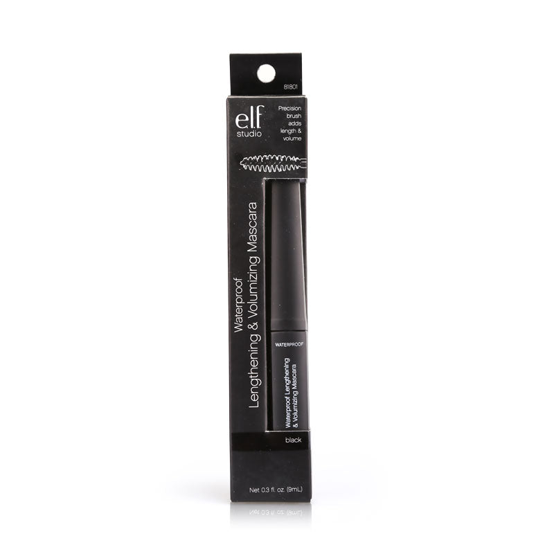 elf Waterproof Lengthening & Volumizing Mascara 81801 Black 7g