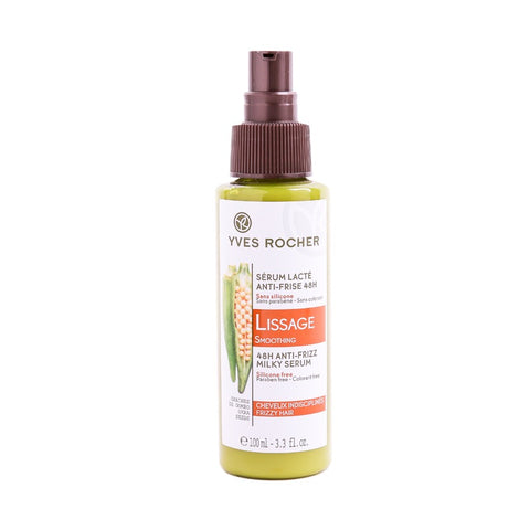 Yves Rocher Smoothing: 48H Anti-Frizz Milky Serum 100ml