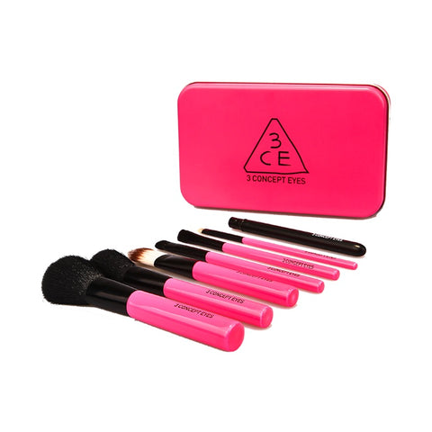 3CE Mini Brush Kit Pink 1box