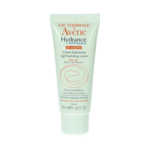 Avene Hydrance Optimale UV Legere Creme Hydratante SPF 20 (Light Hydrating Cream SPF 20) 40ml