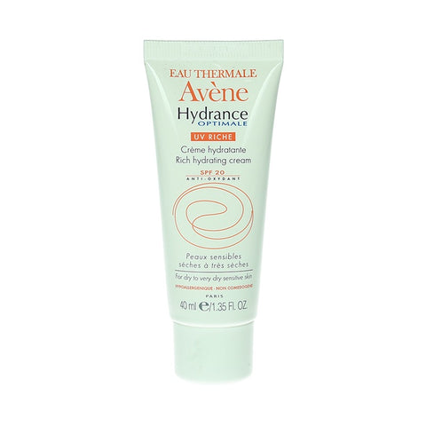 Avene Hydrance Optimale UV Riche Creme Hydratante SPF 20 (Rich Hydrating Cream SPF20) 40ml