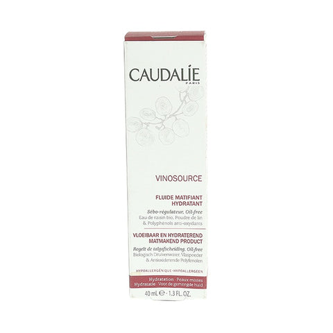 Caudalie Vinosource Fluide Matifiant Hydratant (Moisturizing Matifying Fluid) 40ml