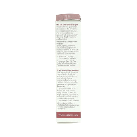 Caudalie Vinosource Creme S.O.S Yeux Sensibles (S.O.S Morning Eye Rescue) 15ml