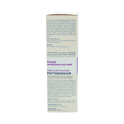 Phyto Phytodensium Age-Defying Shampoo 200ml