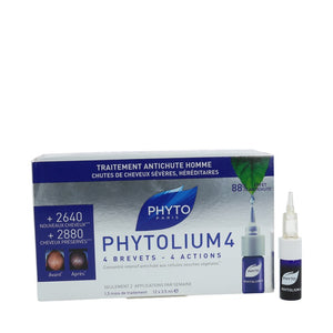 Phyto Phytolium4 Traitement Antichute Homme (Hairloss Treatment For Men) 12x3.5ml