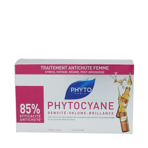 Phyto Phytocyane Traitement Antichute Femme (Hairloss Treatment For Women) 12x7.5ml