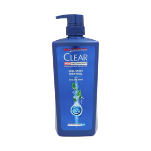 Clear Men Anti-Dandruff Nourishing Shampoo Cool Sport Menthol With Cooling Mint 700ml