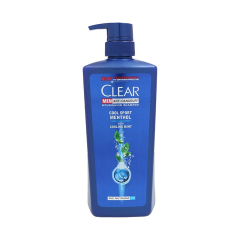 Clear Men Anti-Dandruff Nourishing Shampoo Cool Sport Menthol With Cooling Mint 700ml