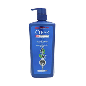 Clear Men Anti-Dandruff Nourishing Shampoo Deep Cleanse With Activated Charcoal & Mint 700ml