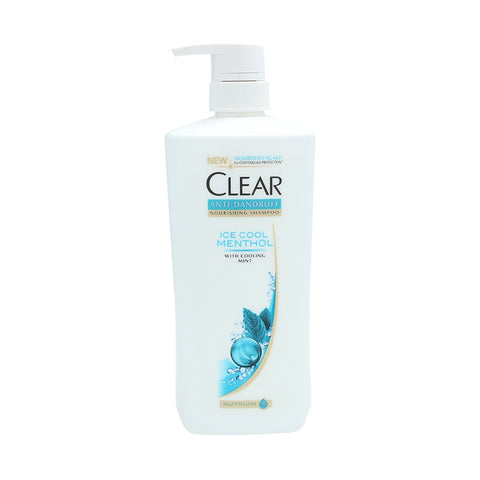 Clear Anti-Dandruff Nourishing Shampoo Ice Cool Menthol 700ml