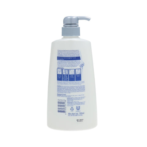 Dove Hair Therapy Straight & Silky Conditioner 700ml