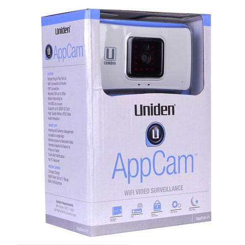 Uniden AppCam21 IP Wireless Indoor Camera