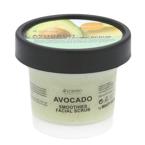 Scentio Facial Scrub Avocado Brightening Smoothies 100ml