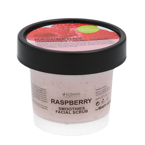 Scentio Facial Scrub Raspberry Pore Minimizing Smoothies 100ml