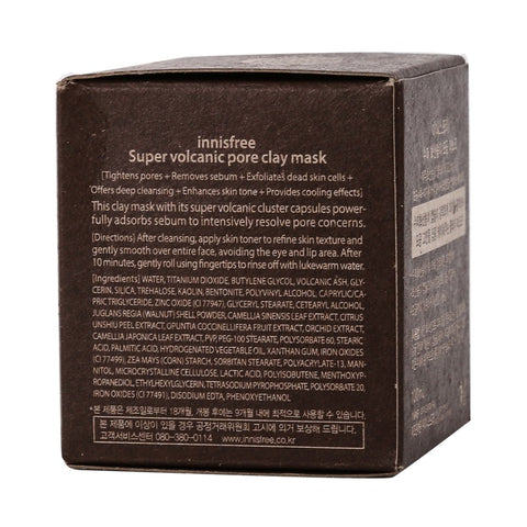 Innisfree Super Volcanic Pore Clay Mask 100ml