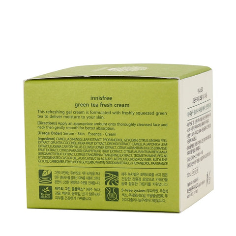 Innisfree Green Tea Fresh Cream 50ml