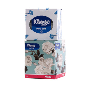 Kleenex Facial Tissue Floral Cube 4×45pcs