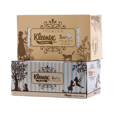 Kleenex Facial Tissue Vintage 5×100pcs