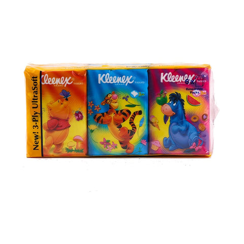 Kleenex Hankey Pack Facial Tissue Pooh 6×9pcs