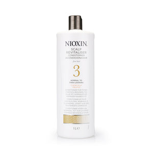 Nioxin Scalp Therapy Conditioner 3 Normal to Thin-Looking Chemically Treated Fine Hair 1ltr