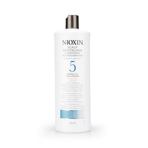 Nioxin Scalp Therapy Conditioner 5 Normal to Thin-Looking Chemically Treated Medium To Coarse Hair 1ltr