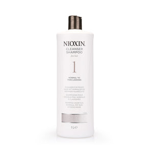 Nioxin Cleanser Shampoo 1  Normal to Thin-Looking Fine Hair 1ltr