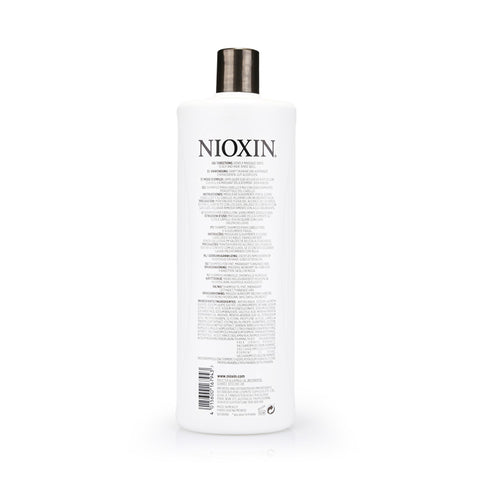 Nioxin Cleanser Shampoo 2 Noticeably Thinning Fine Hair 1ltr