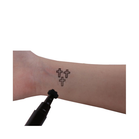 U'rs Tattoo Stamper Waterproof Cross 2.5ml