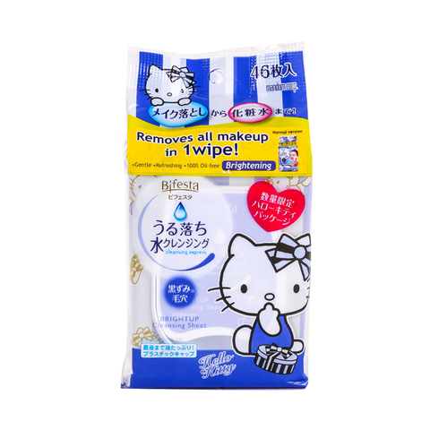Bifesta Hello Kitty Cleansing Sheets Brightup 46sheet