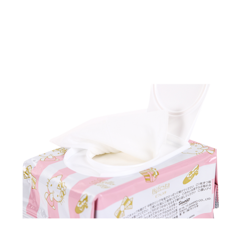 Bifesta Hello Kitty Cleansing Sheets Moist 46sheet
