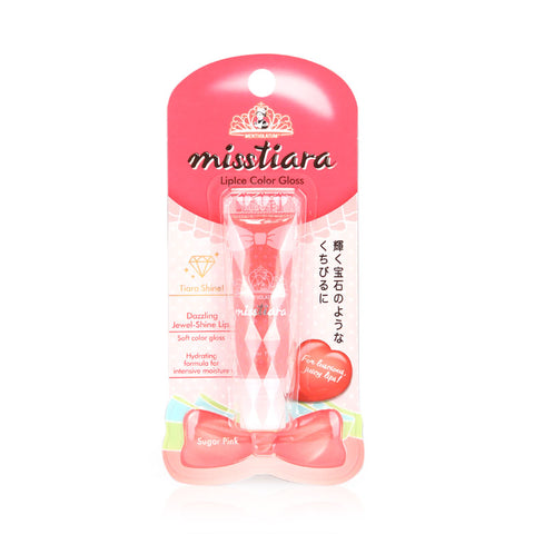 Mentholatum Miss Tiara LipIce Color Gloss Sugar Pink 7g