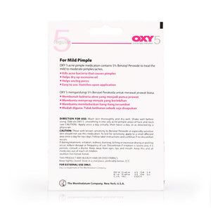 OXY 5 Acne Pimple Medication 10g