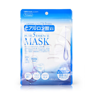 Japan Gals Pure 5 Essence (Hyaluronic Acid) Daily Mask 7sheets