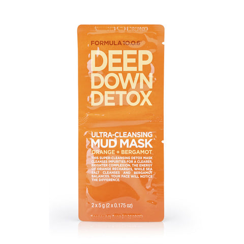 Formula 10.0.6 Deep Down Detox Ultra-Cleansing Mud Mask 2×5g