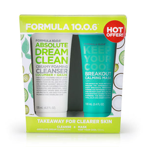 Formula 10.0.6 Takeaway For Clearer Skin Kit 1pcs